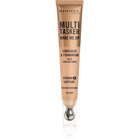 Rimmel Multi Tasker Wake Me Up Concealer & Foundation Light 30 – 20 ml – zdjęcie 2