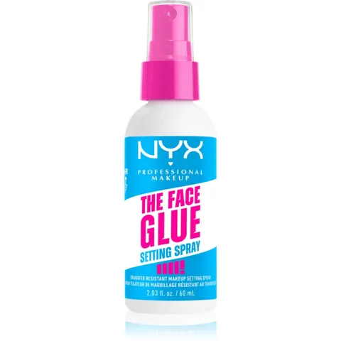NYX PROFESSIONAL MAKEUP The Face Glue Setting Spray 60 ml – zdjęcie 2