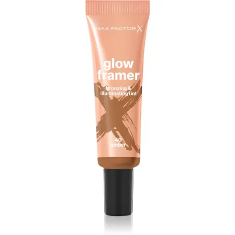 Max Factor Glow Framer Skin Tint 40 Amber – 30 ml – zdjęcie 2
