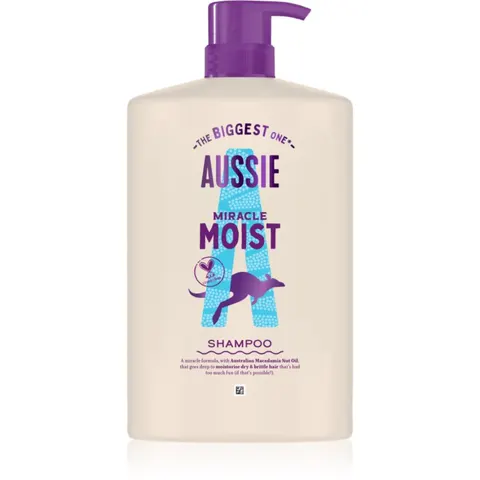 Aussie Miracle Moist Shampoo 1000 ml – zdjęcie 2
