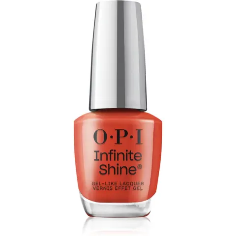 OPI Infinite Shine Knock 'Em Red – 15 ml – zdjęcie 2