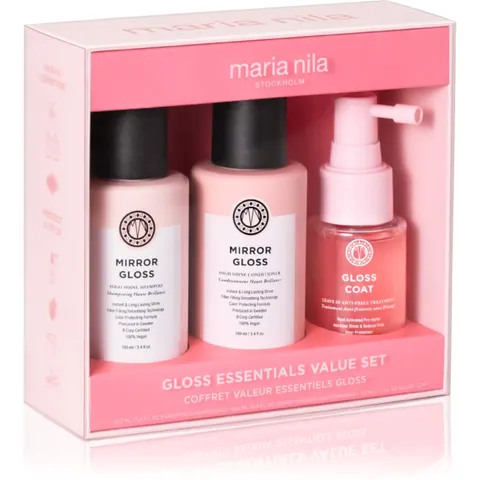 maria nila Mirror Gloss Essentials Value Set – 3 szt. – zdjęcie 2
