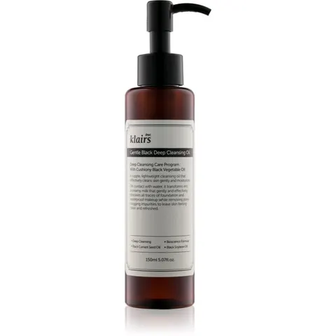 Klairs Gentle Black Deep Cleansing Oil 150 ml – zdjęcie 2