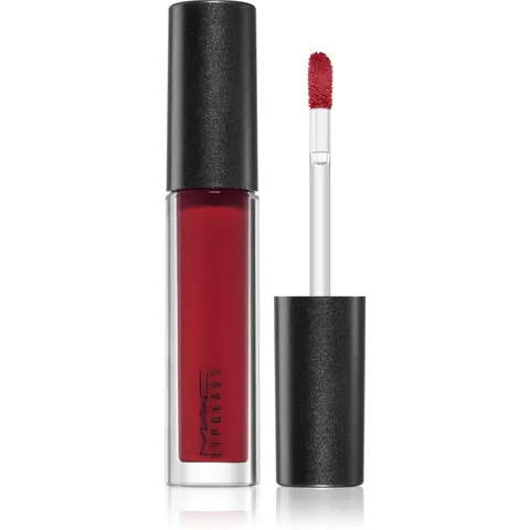 MAC Cosmetics In Monochrome Błyszczyk Lipglass Ruby Woo – Röd – zdjęcie 2