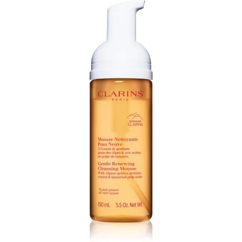 Clarins Gentle Renewing Cleansing Mousse 150 ml – zdjęcie 2