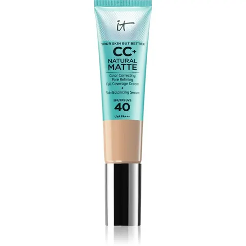 IT Cosmetics CC+ Natural Matte Foundation Light – 32 ml – zdjęcie 2