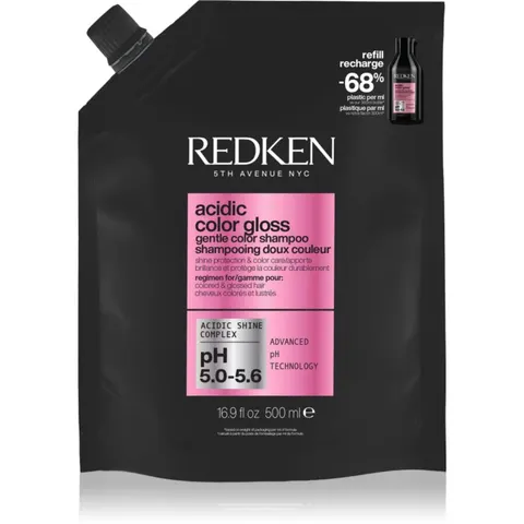 Redken Acidic Color Gloss Shampoo Refill – 500 ml – zdjęcie 2