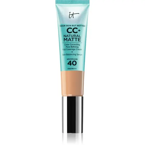 IT Cosmetics CC+ Natural Matte Foundation Medium – 32 ml – zdjęcie 2