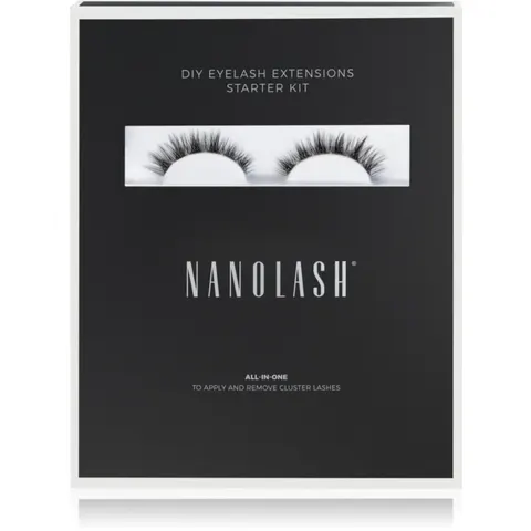 Nanolash DIY Eyelash Extensions Starter Kit Harmony – Svart – zdjęcie 2