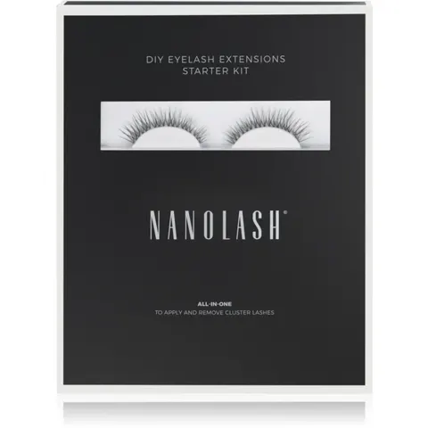 Nanolash DIY Eyelash Extensions Starter Kit Innocent – Svart – zdjęcie 2