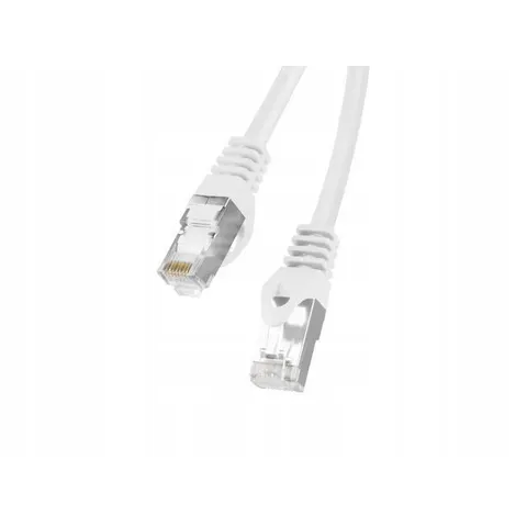 Lanberg Patchcord Ftp Kabel Sieciowy Do Switch Router Modem 0 5M KAT6 Biały – zdjęcie 2