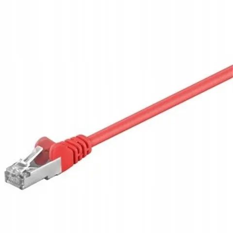 Goobay 95539 Patchcable Cat 5e, F/utp, czerwony, 1,5m – zdjęcie 3