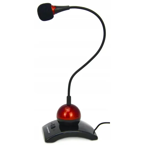 Mikrofon Esperanza Chat Desktop EH130 (kolor czerw – zdjęcie 2