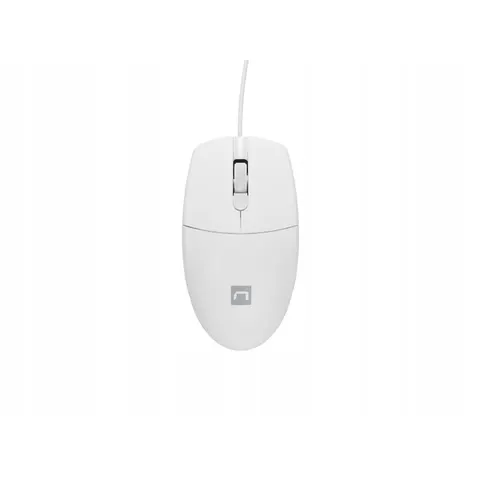 Natec Mysz Ruff 2 1000 Dpi Biała – zdjęcie 4