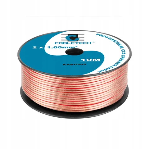 Kabel głośnikowy Cca 1.0mm 10M – zdjęcie 2