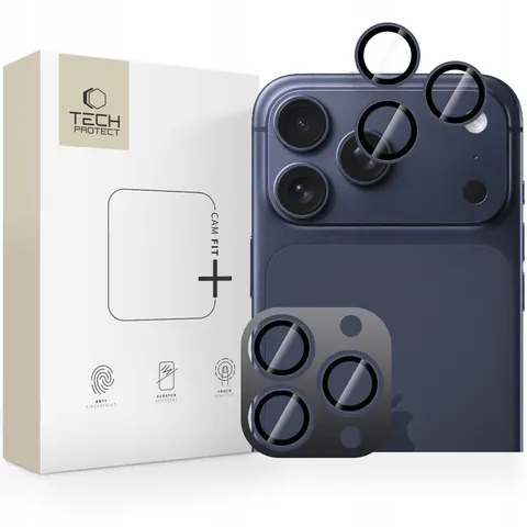 Osłona Tech-Protect Camring Fit+ iPhone Pro niebieska – zdjęcie 2