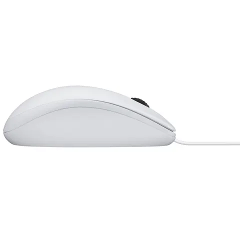 Logitech Mysz B100 optyczna biała. Oem – zdjęcie 2