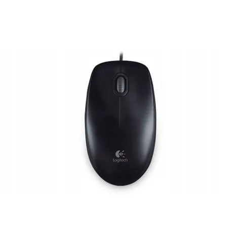 Logitech Mouse B100 Wired, Black – zdjęcie 3