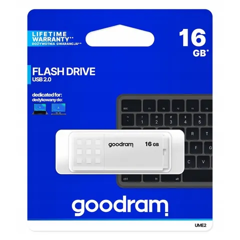 Goodram Pendrive UME2 16GB Usb 2.0 Biały – zdjęcie 5