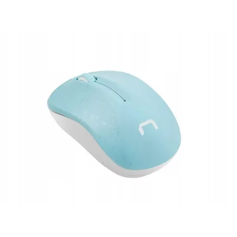 Mysz Natec Toucan 1600DPI niebiesko-biała – zdjęcie 3