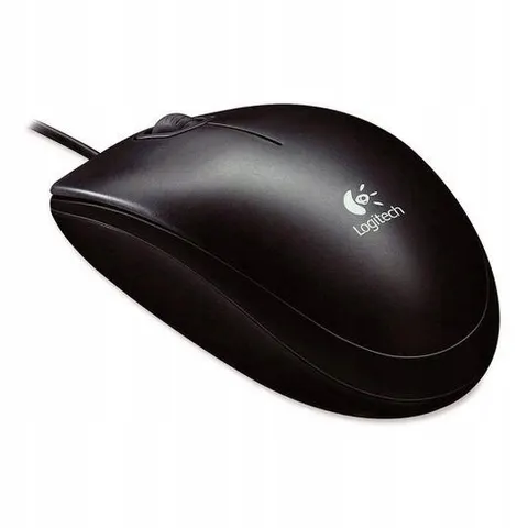 Logitech Mouse B100 Wired, Black – zdjęcie 5