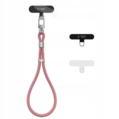 Tech-protect C11S Rope Wrist Strap Dusty Rose – zdjęcie 3