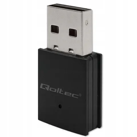 Qoltec Bezprzewodowy mini adapter Wi-Fi Bt 4.0 U – zdjęcie 2