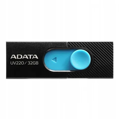 Adata Pendrive UV220 32GB USB2.0 Czarno-niebieski – zdjęcie 2