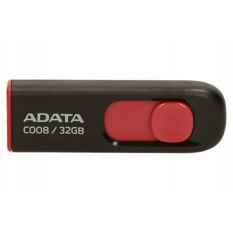 Adata C008 32 Gb Usb 2.0 Czarny/Czerwony – zdjęcie 2