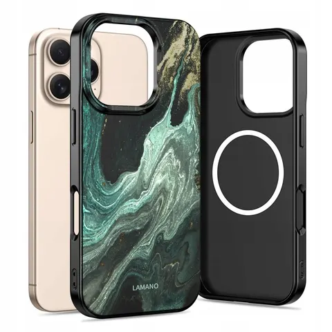 Tech-protect Lamano Magsafe Iphone 16 Pro Max Verde Aura – zdjęcie 2