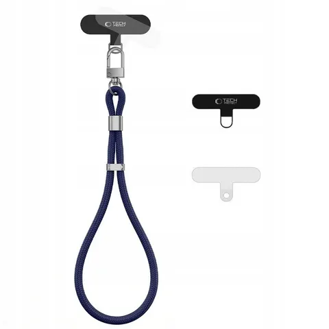 Tech-protect C11S Rope Wrist Strap Pacific Navy – zdjęcie 4