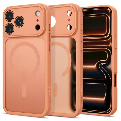 Tech-protect Basicmag Magsafe Iphone 17/18 Pro Max Matte Cosmic Orange – zdjęcie 2
