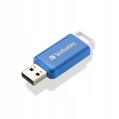 Pendrive Verbatim DataBar 64GB Usb 2.0 Blue niebieski – zdjęcie 2