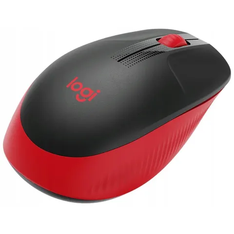 Logitech Mysz M190 czerwona – zdjęcie 2