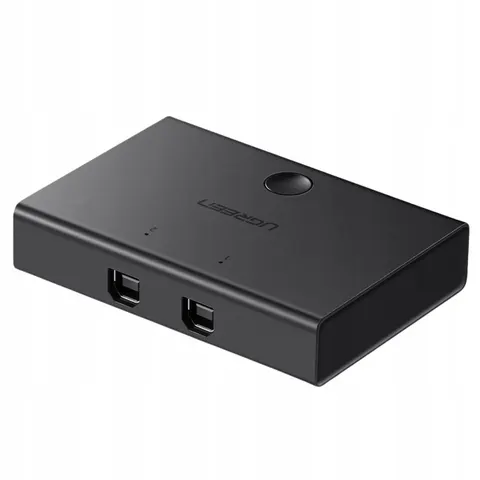 Ugreen Switch Przełącznik 2Xusb-B Usb-A Czarny (30345) – zdjęcie 5