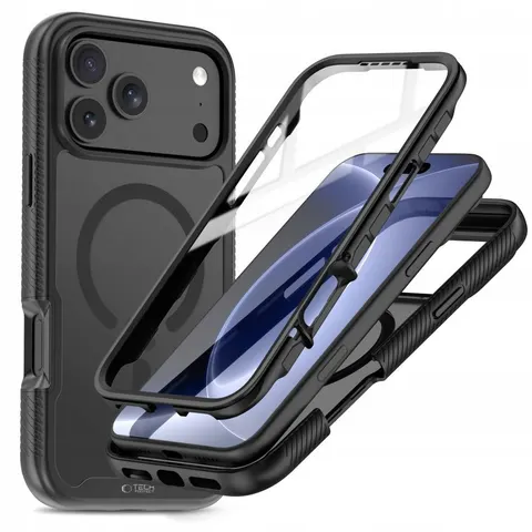 Tech-protect Defense Magsafe Iphone 17 Pro 18 Pro Matte Black – zdjęcie 2