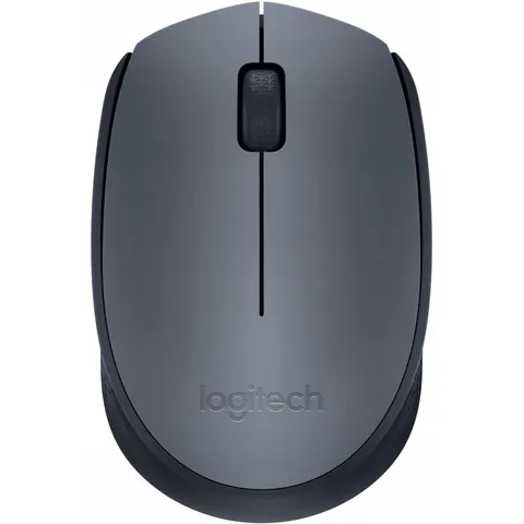 Logitech Mysz M170 czarno-szara – zdjęcie 2