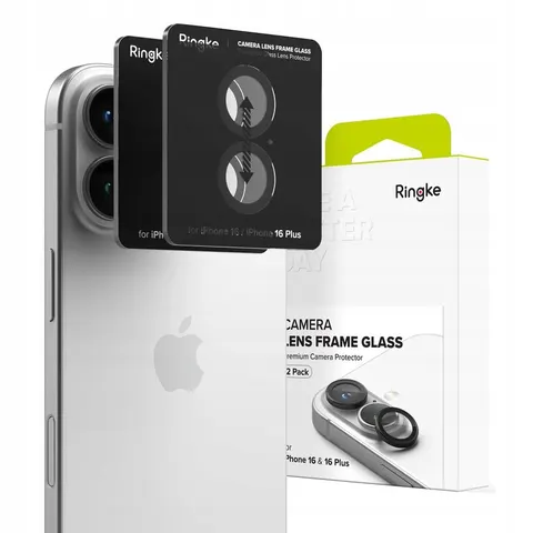 Osłona Aparatu Ringke Camera Frame do Iphone 16 16 Plus Black – zdjęcie 2