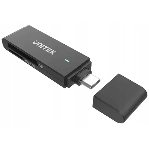 Unitek Czytnik kart Sd i microSD Usb-c – zdjęcie 2