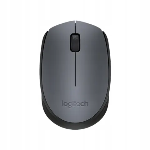 Logitech Mysz M170 czarno-szara – zdjęcie 3