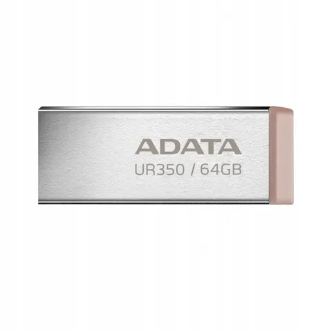 Adata Pendrive UR350 64GB USB3.2 Gen2 Metal brązowy – zdjęcie 3