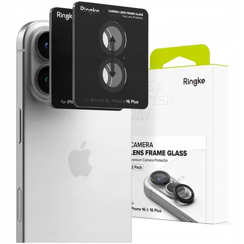 Osłona Aparatu Ringke Camera Frame do Iphone 16 16 Plus Black – zdjęcie 3