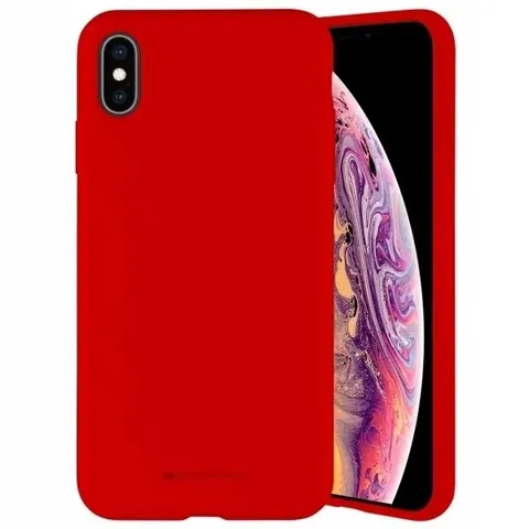 Mercury Silicone iPhone 14 Pro 6,1"czerwony/red – zdjęcie 2