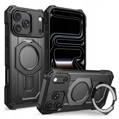 Tech-protect Magforce Magsafe Iphone 17 PRO/18 Pro Matte Black – zdjęcie 2