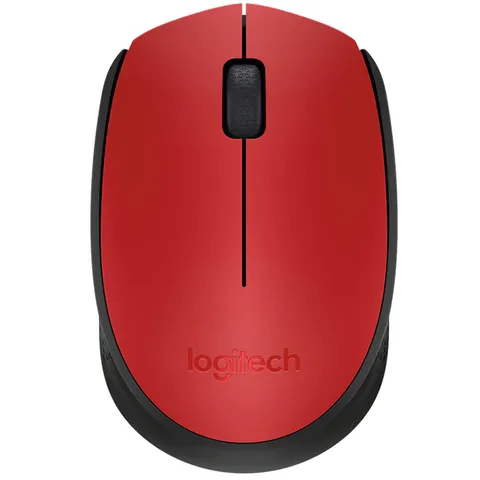 Logitech Mysz M171 czerwona – zdjęcie 4