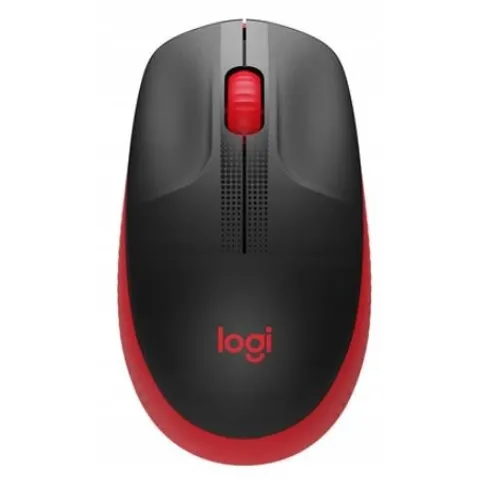 Logitech Mysz M190 czerwona – zdjęcie 4