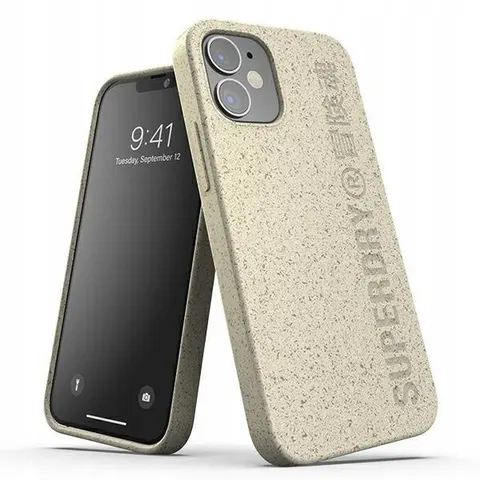 SuperDry Snap iPhone 12 mini CompostableCase piaskowy/sand 42623 – zdjęcie 2