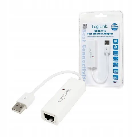 LogiLink Adapter fast ethernet RJ45 do USB2.0 – zdjęcie 4