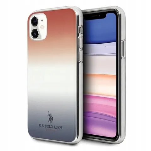 Us Polo USHCN61TRDGRB iPhone 11 czerwono-niebieski Gradient Pattern – zdjęcie 2