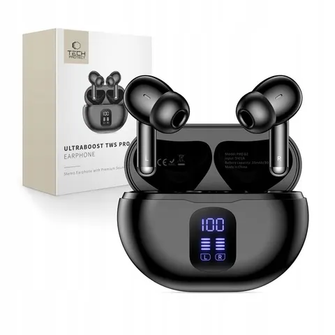 Tech-protect Ultraboost Tws Earphone Pro G2 Black – zdjęcie 4
